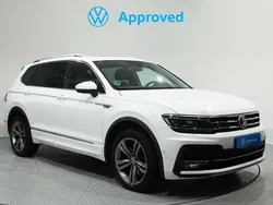 Blanco Usado 2021 VW Tiguan Allspace Sportline SUV | 32.600 € (Precio justo)