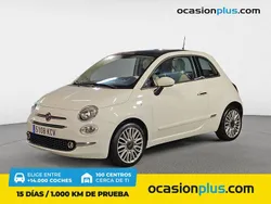Blanco Usado 2017 Fiat 500 Lounge Utilitario | 8250 € (Precio justo)