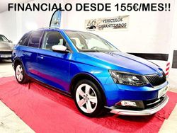 Azul Usado 2018 Skoda Fabia Ambition Familiar | 11.900 € (Caro)