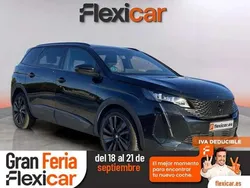Negro Usado 2022 Peugeot 5008 GT Monovolumen | 24.090 € (Precio justo)