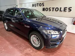 Azul Usado 2018 Jaguar F-Pace Pure SUV | 15.995 €