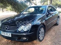 Negro Usado 2007 Mercedes CLK220 Elegance Coupe | 4600 € (Buen precio)