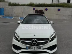 Blanco Usado 2017 Mercedes A180 AMG line Berlina | 20.500 € (Precio justo)
