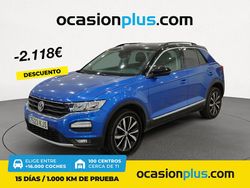 Azul Usado 2018 VW T-Roc Advance SUV | 16.590 € (Precio justo)