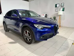 Azul Usado 2021 Alfa Romeo Stelvio Sprint SUV | 32.990 € (Un poco caro)