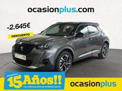 Gris / plata Usado 2022 Peugeot 2008 GT SUV | 17.110 € (Precio justo)
