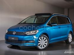 Azul Usado 2018 VW Touran Sportline Monovolumen | 17.900 € (Precio justo)