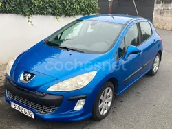 Azul Usado 2008 Peugeot 308 Sport Berlina | 4590 € (Precio justo)