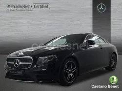 Negro Usado 2018 Mercedes E220 AMG line Coupe | 31.900 € (Precio justo)