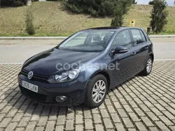 Azul Usado 2009 VW Golf VI Advance Berlina | 6600 € (Precio justo)