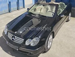 Negro Usado 2004 Mercedes CLK320 Elegance Descapotable | 8000 € (Precio justo)