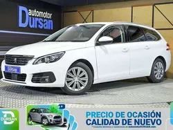 Blanco Usado 2021 Peugeot 308 Allure Familiar | 16.190 € (Caro)