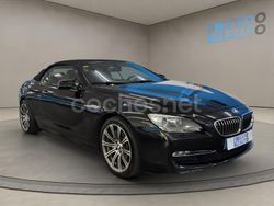 Negro Usado 2013 BMW 640 Cabriolet Descapotable | 27.990 € (Precio justo)