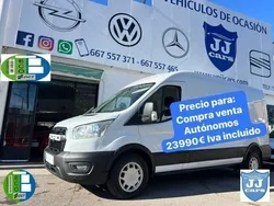 Blanco Usado 2021 Ford Transit Ambiente Van | 25.990 € (Caro)