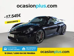 Negro Usado 2022 Porsche Cayman GT4 Coupe | 122.490 € (Precio justo)