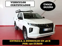 Blanco Usado 2021 Mitsubishi L200 Motion Recogida | 23.450 € (Super precio)