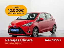 Rojo Usado 2020 Toyota Yaris Hybrid Active | 15.290 € (Precio justo)