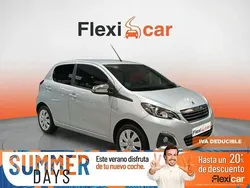 Gris Usado 2021 Peugeot 108 Active Utilitario | 9590 € (Precio justo)