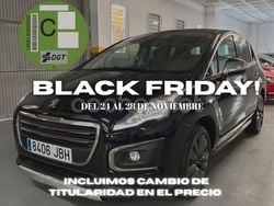 Negro Usado 2014 Peugeot 3008 Style Berlina | 8990 € (Precio justo)