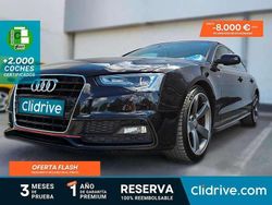 Negro Usado 2015 Audi A5 Sportback S-Line Utilitario | 15.890 € (Precio justo)