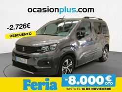 Gris Usado 2020 Peugeot Rifter GT-line Monovolumen | 18.990 € (Precio justo)