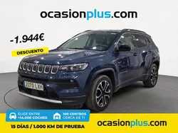 Azul Usado 2022 Jeep Compass Limited SUV | 21.390 € (Precio justo)