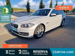 Blanco Usado 2014 BMW 520 Familiar | 17.690 € (Un poco caro)