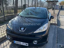 Negro Usado 2007 Peugeot 207 CC Descapotable | 1500 € (Super precio)