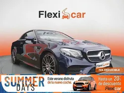 Azul Usado 2018 Mercedes E400 Descapotable | 48.990 € (Un poco caro)