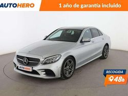 Gris Usado 2019 Mercedes C220 AMG line Berlina | 29.399 € (Un poco caro)