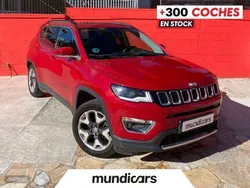 Rojo Usado 2018 Jeep Compass Limited SUV | 15.690 € (Precio justo)