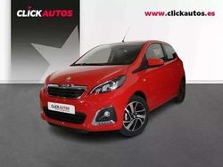 Rojo Usado 2021 Peugeot 108 Allure Utilitario | 9200 € (Precio justo)