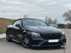 Negro Usado 2017 Mercedes E300 Descapotable | 43.900 € (Caro)
