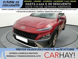 Rojo Usado 2021 Hyundai Kona SUV | 16.490 € (Precio justo)