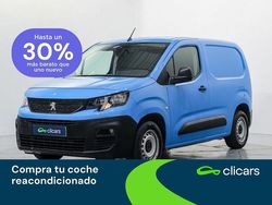 Azul Usado 2019 Peugeot Partner Premium Monovolumen | 11.290 € (Precio justo)