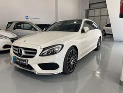 Blanco Usado 2018 Mercedes C220 Familiar | 22.900 € (Un poco caro)