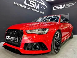 Rojo Usado 2015 Audi RS6 Ambiente Familiar | 66.990 €
