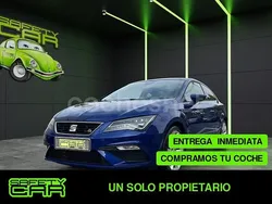 Azul Usado 2018 Seat Leon FR Berlina | 19.500 € (Precio justo)