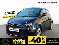 Negro Usado 2022 Fiat 500e Action Utilitario | 12.290 € (Precio justo)