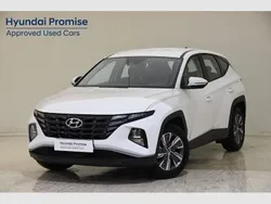 Atlas white / sol Usado 2024 Hyundai Tucson SUV | 24.990 € (Precio justo)