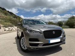 Beige Usado 2017 Jaguar F-Pace Prestige SUV | 24.000 € (Precio justo)