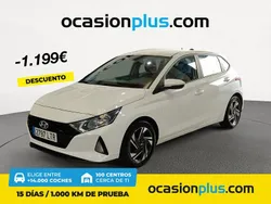 Blanco Usado 2021 Hyundai i20 Berlina | 13.190 € (Precio justo)