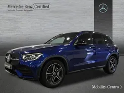 Azul brillante Usado 2020 Mercedes GLC200 AMG line SUV | 36.900 € (Precio justo)