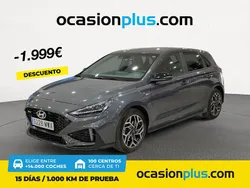 Gris / plata Usado 2024 Hyundai i30 N Line Berlina | 19.800 € (Precio justo)