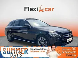 Negro Usado 2018 Mercedes C200 Familiar | 23.990 € (Precio justo)