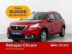 Rojo Usado 2019 Peugeot 2008 Signature Sky SUV | 12.990 € (Buen precio)