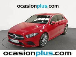 Rojo Usado 2019 Mercedes A180 AMG Utilitario | 21.355 € (Precio justo)