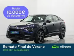 Azul Usado 2024 Citroën C4 PureTech Berlina | 17.490 € (Precio justo)