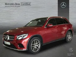 Rojo Usado 2016 Mercedes GLC220 AMG line SUV | 27.900 € (Precio justo)