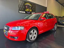 Rojo Usado 2007 Audi A3 Sportback Ambition Berlina | 6499 € (Precio justo)